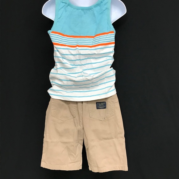 Polo Assn. Boys’ 2-Piece Tank Top and Shorts NWT - Picture 4 of 10